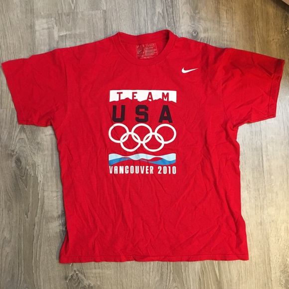 Nike Other - Retro Nike Team USA 2010 Vancouver Olympics Shirt